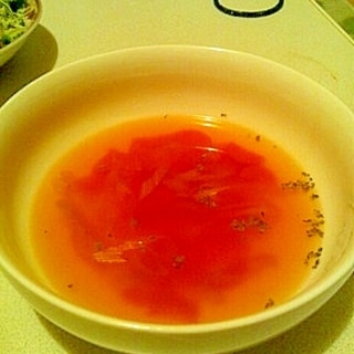 玉ねぎの皮のスープ